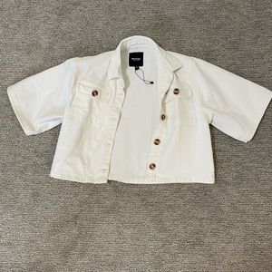 Nasty Gal white denim